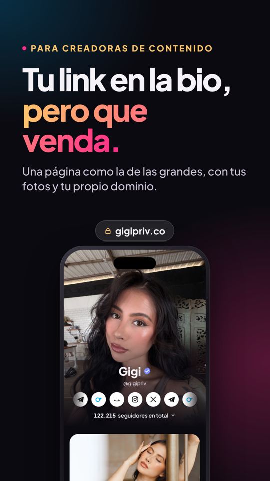 Historia: Tu link en la bio, pero que venda