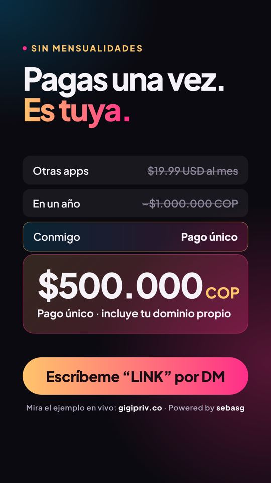 Historia: Pagas una vez, es tuya